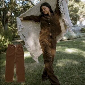 Parke Brown Corduroy Pant